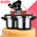 [Llevate 2 y pagá 1] Olla a Presión TurboChef de Acero Inoxidable | A Prueba de Explosiones + REGALO: Kit de Utensilios