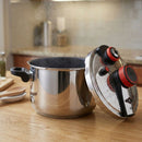 [Llevate 2 y pagá 1] Olla a Presión TurboChef de Acero Inoxidable | A Prueba de Explosiones + REGALO: Kit de Utensilios