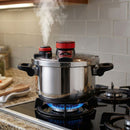 [Llevate 2 y pagá 1] Olla a Presión TurboChef de Acero Inoxidable | A Prueba de Explosiones + REGALO: Kit de Utensilios