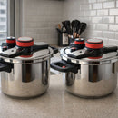 [Llevate 2 y pagá 1] Olla a Presión TurboChef de Acero Inoxidable | A Prueba de Explosiones + REGALO: Kit de Utensilios